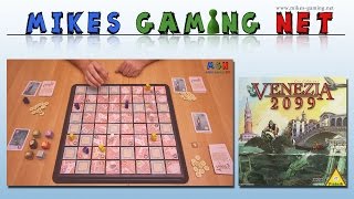 YouTube Review vom Spiel "Venezia" von Mikes Gaming Net - Brettspiele