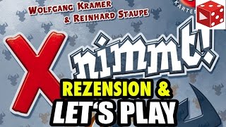 YouTube Review vom Spiel "X nimmt!" von Brettspielblog.net - Brettspiele im Test