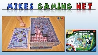 YouTube Review vom Spiel "Gruselrunde zur Geisterstunde" von Mikes Gaming Net - Brettspiele
