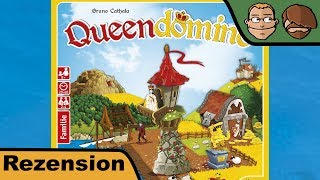 YouTube Review vom Spiel "Queendomino" von Hunter & Cron - Brettspiele