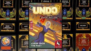YouTube Review vom Spiel "UNDO: Fluch aus der Vergangenheit" von BoardGameGeek