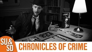 YouTube Review vom Spiel "Chronicles of Crime" von Shut Up & Sit Down