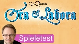 YouTube Review vom Spiel "Ora et Labora" von Spielama