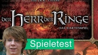 YouTube Review vom Spiel "Der Herr der Ringe: Kartenspiel" von Spielama