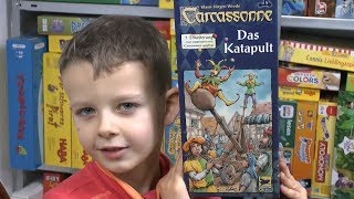 YouTube Review vom Spiel "Carcassonne: Das Katapult (7. Erweiterung)" von SpieleBlog