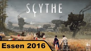 YouTube Review vom Spiel "Scythe" von Hunter & Cron - Brettspiele