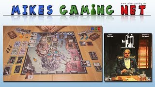 YouTube Review vom Spiel "Der Pate: Corleones Imperium" von Mikes Gaming Net - Brettspiele