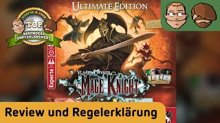 YouTube Review vom Spiel "Mage Knight: Ultimate Edition" von Hunter & Cron - Brettspiele