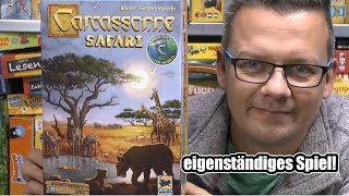 YouTube Review vom Spiel "Carcassonne: Safari" von SpieleBlog
