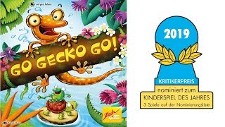 YouTube Review vom Spiel "Go Gecko Go!" von Spiel des Jahres