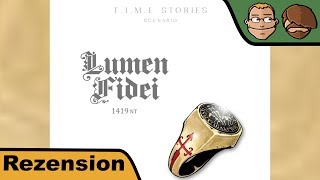 YouTube Review vom Spiel "T.I.M.E Stories" von Hunter & Cron - Brettspiele