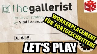 YouTube Review vom Spiel "The Gallerist" von Brettspielblog.net - Brettspiele im Test