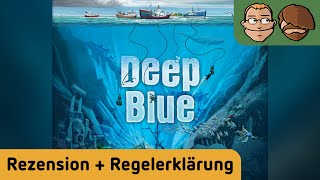 YouTube Review vom Spiel "Deep Blue" von Hunter & Cron - Brettspiele