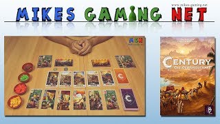 YouTube Review vom Spiel "Century: Die Gewürzstraße" von Mikes Gaming Net - Brettspiele