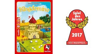 YouTube Review vom Spiel "Kingdomino (Spiel des Jahres 2017)" von Spiel des Jahres