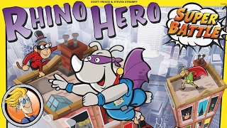 YouTube Review vom Spiel "Rhino Hero: Super Battle" von BoardGameGeek