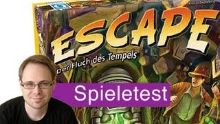 YouTube Review vom Spiel "Escape: Der Fluch des Tempels" von Spielama