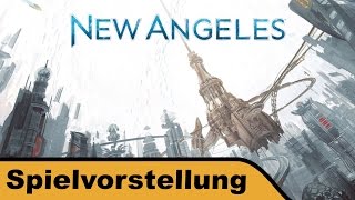 YouTube Review vom Spiel "New Angeles" von Hunter & Cron - Brettspiele