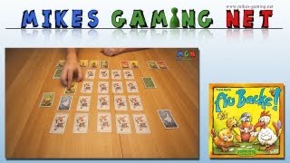 YouTube Review vom Spiel "Au Backe!" von Mikes Gaming Net - Brettspiele