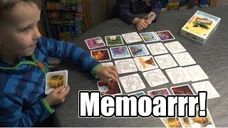 YouTube Review vom Spiel "Memoarrr! (Deutscher Kinderspielpreis 2018 Gewinner)" von SpieleBlog