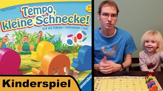 YouTube Review vom Spiel "Tempo, kleine Schnecke!" von Hunter & Cron - Brettspiele