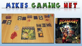 YouTube Review vom Spiel "Diamant" von Mikes Gaming Net - Brettspiele