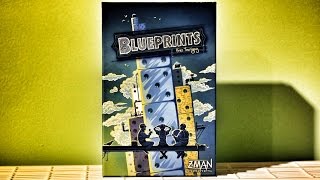 YouTube Review vom Spiel "Blueprints" von Hunter & Cron - Brettspiele
