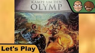 YouTube Review vom Spiel "Kampf um den Olymp" von Hunter & Cron - Brettspiele