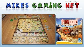 YouTube Review vom Spiel "Pioneers" von Mikes Gaming Net - Brettspiele