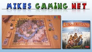 YouTube Review vom Spiel "Abenteuerland" von Mikes Gaming Net - Brettspiele