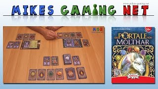YouTube Review vom Spiel "Die Portale von Molthar" von Mikes Gaming Net - Brettspiele