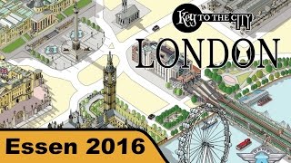 YouTube Review vom Spiel "Key to the City: London" von Hunter & Cron - Brettspiele