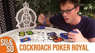 YouTube Review vom Spiel "Kakerlakenpoker Royal" von Shut Up & Sit Down