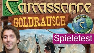 YouTube Review vom Spiel "Carcassonne: Goldrausch" von Spielama