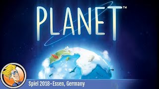YouTube Review vom Spiel "Planet" von BoardGameGeek