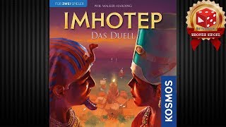 YouTube Review vom Spiel "Imhotep: Das Duell" von Brettspielblog.net - Brettspiele im Test