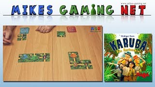 YouTube Review vom Spiel "Qwixx: Das Kartenspiel" von Mikes Gaming Net - Brettspiele