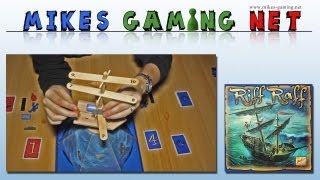 YouTube Review vom Spiel "Riff Raff" von Mikes Gaming Net - Brettspiele