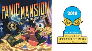 YouTube Review vom Spiel "Panic Mansion" von Spiel des Jahres