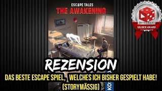 YouTube Review vom Spiel "Escape Tales: The Awakening" von Brettspielblog.net - Brettspiele im Test