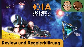 YouTube Review vom Spiel "Xia: Legends of a Drift System" von Hunter & Cron - Brettspiele
