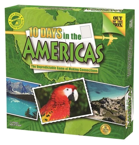 Alle Details zum Brettspiel 10 Days in the Americas und ähnlichen Spielen