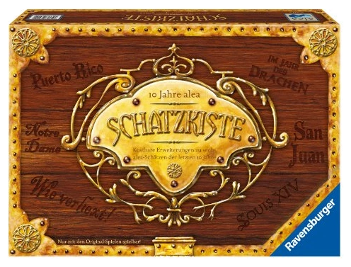 Alle Details zum Brettspiel 10 Jahre alea: Schatzkiste und ähnlichen Spielen