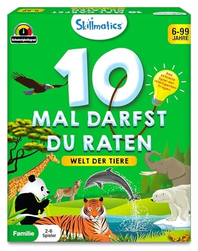 Alle Details zum Brettspiel 10 Mal darfst du raten - Welt der Tiere und ähnlichen Spielen