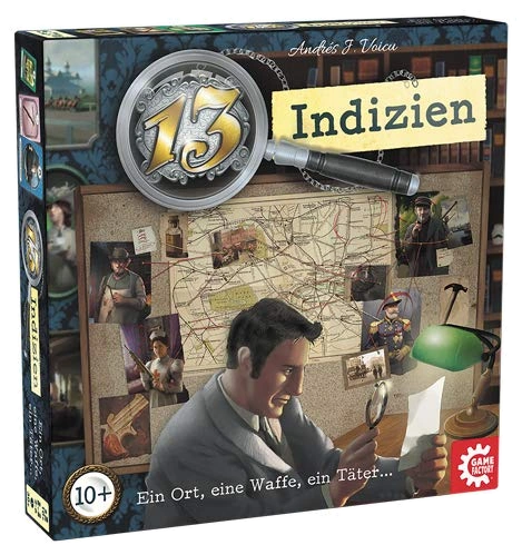 Alle Details zum Brettspiel 13 Indizien und ähnlichen Spielen