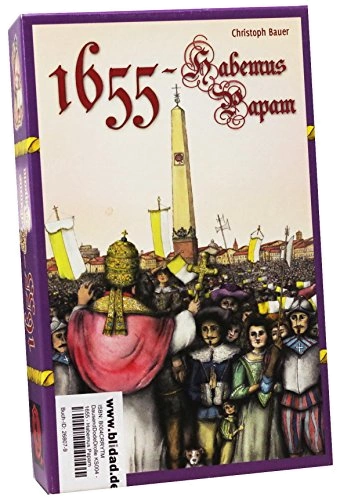Alle Details zum Brettspiel 1655: Habemus Papam und ähnlichen Spielen