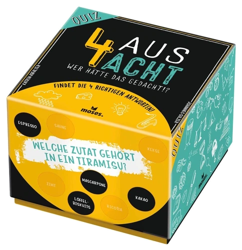 Alle Details zum Brettspiel 4 aus Acht und ähnlichen Spielen