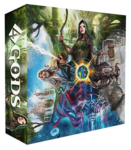 Alle Details zum Brettspiel 4 Gods und ähnlichen Spielen