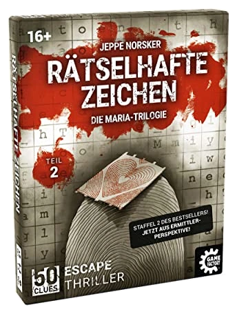 Alle Details zum Brettspiel 50 Clues: Rätselhafte Zeichen (2. Teil Maria-Trilogie) und ähnlichen Spielen
