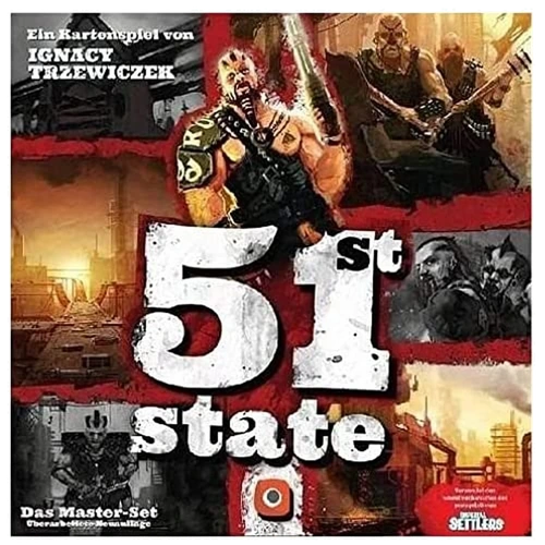 Alle Details zum Brettspiel 51st State: Das Master-Set und ähnlichen Spielen